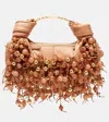 Zimmermann Foam Beaded Leather Shoulder Bag