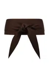 Zimmermann Foam Wrap Belt In Brown