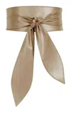 Zimmermann Foam Wrap Belt In Nude