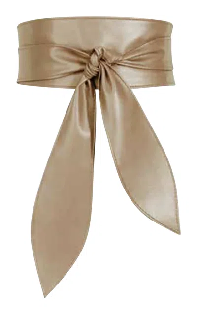 Zimmermann Foam Wrap Belt In Nude