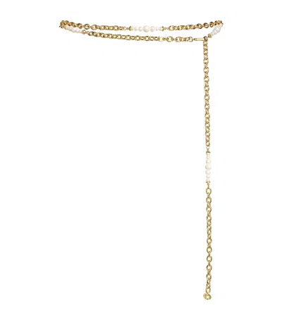 Zimmermann Freshwater Pearl Belt In Gold