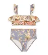 Zimmermann Tallow Frill Bikini
