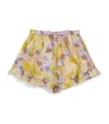 ZIMMERMANN FRILL-TRIM FLORAL SHORTS (1-12 YEARS)