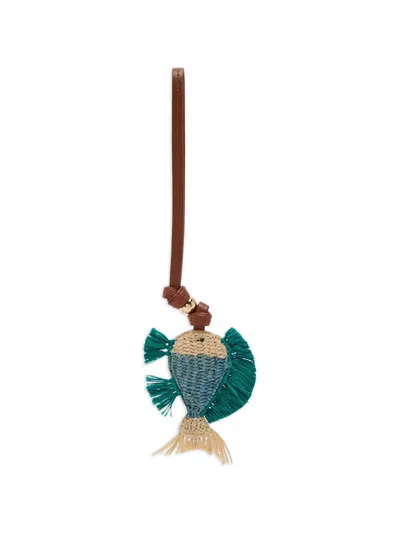Zimmermann Fringed Fish Charm Hair Accessories In Neutral