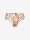 ZIMMERMANN GIRLS AUGUST FRILL BIKINI BOTTOMS