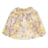 Zimmermann Pop Gathered-neck Blouse In Purple