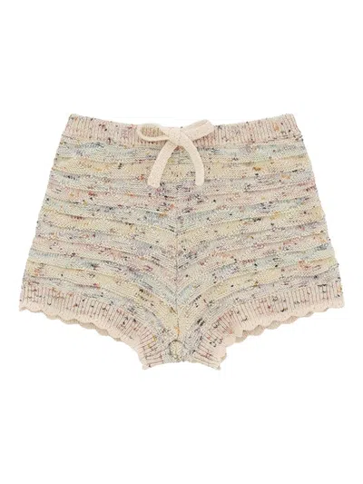 Zimmermann Girls' Mini Stylish Shorts In Multicolour