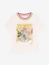 Zimmermann Girls Rhiannon Printed T-shirt In Pink