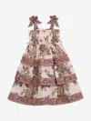 Zimmermann Girls Rhiannon Tiered Dress In Multi