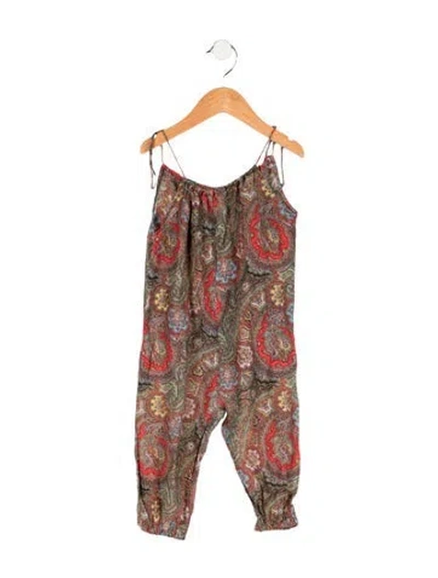 Pre-owned Zimmermann Babies' Girls Sleeveless Jumpsuit In Pink
