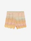 Zimmermann Girl's Tallow Chevron Knit Shorts