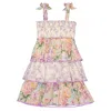 Zimmermann Halliday Floral Shirred Cotton Dress
