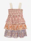 Zimmermann Girl's Wylie Tiered Multicolor Paisley-print Dress In Multicoloured