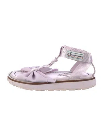 Pre-owned Zimmermann Gladiator Sandals In Purple