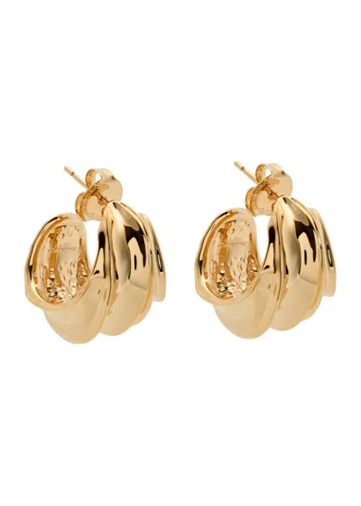 Zimmermann Glaze 12kt Gold-plated Hoop Earrings
