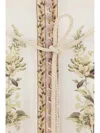 Zimmermann Golden Belted Floral-print Linen Midi Dress