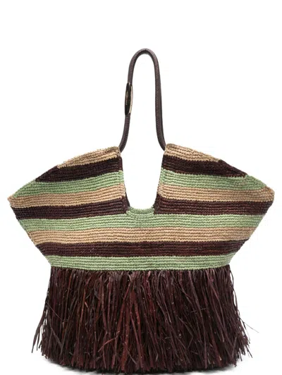 Zimmermann Goldentime Large Tote Bag In Multi