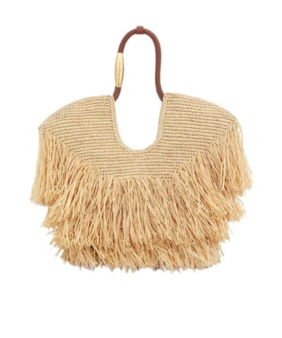 Zimmermann Goldentime Small Fringe Tote