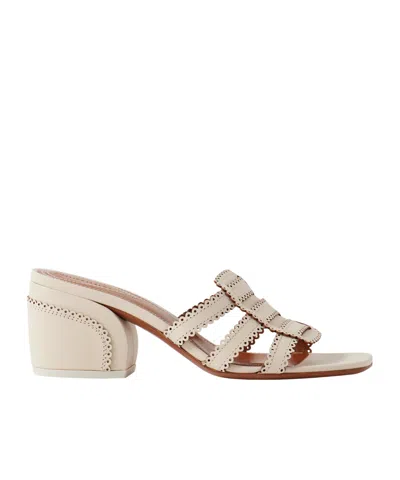 Zimmermann Goldie High-heeled Sandals In Neutral
