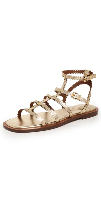 Zimmermann Goldie Leather Sandals