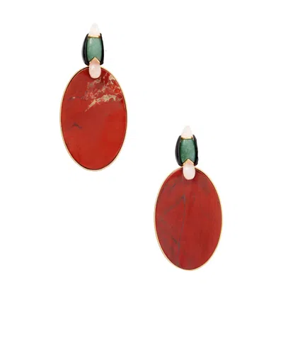 Zimmermann Gold-plated Earrings In Multi