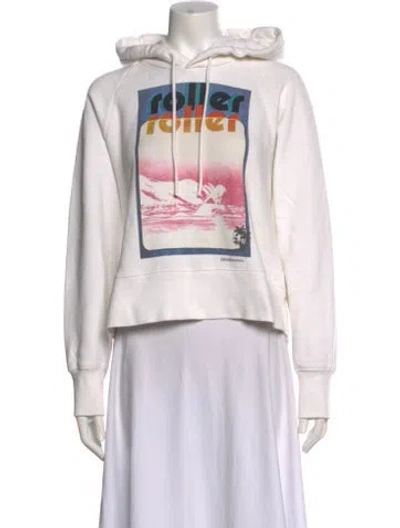 Pre-owned Zimmermann Graphic Print Crew Neck Sweater In Neutral