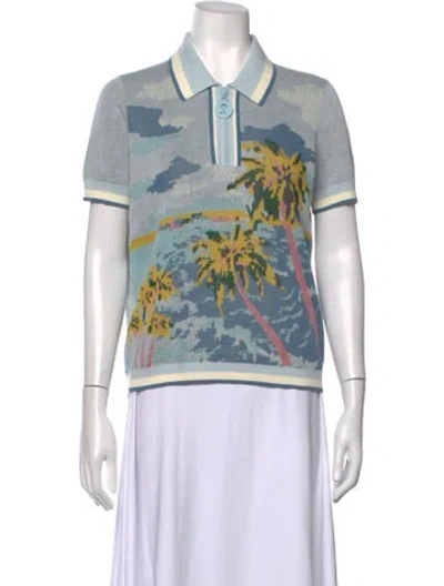 Pre-owned Zimmermann Graphic Print Sweater In Neutrals
