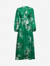 Zimmermann Everley Floral-print Cotton-voile Midi Wrap Dress