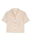 Zimmermann Guipure-lace Cotton Blouse In 中性色