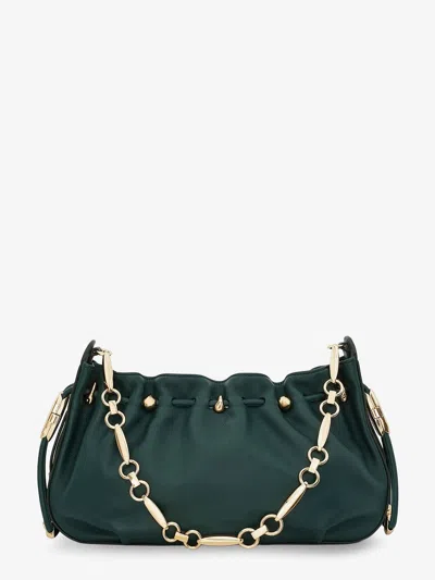 Zimmermann Halcyon Leather Clutch In Green
