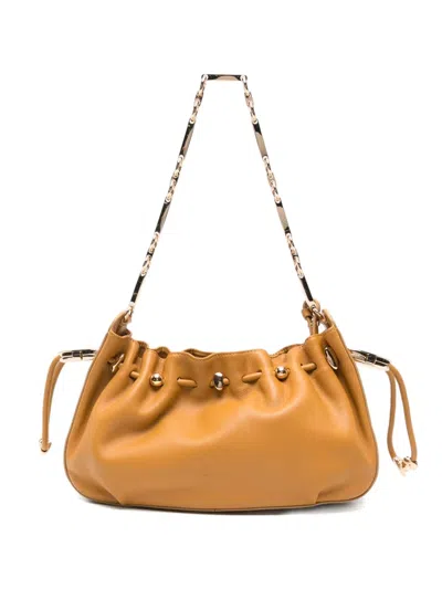 Zimmermann Halcyon Leather Clutch In Yellow