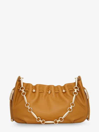 Zimmermann Halcyon Leather Clutch In Yellow