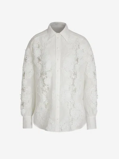 ZIMMERMANN ZIMMERMANN HALLIDAY LACE BLOUSE