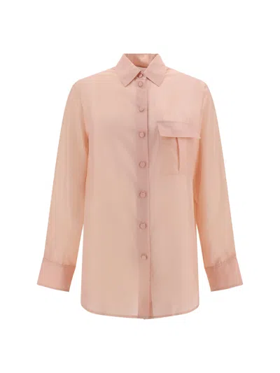 Zimmermann Illuminate Shirt In Pink