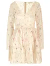 Zimmermann Halliday Mini Dress In Multicolor