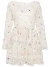 Zimmermann Halliday Mini Dress In White