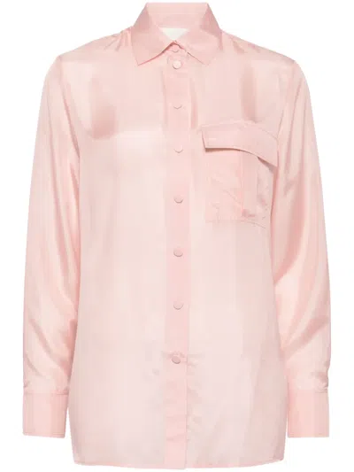 Zimmermann Illuminate Shirt In Pink