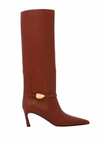 Zimmermann Harlow Boot In Tan In Multi