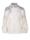 ZIMMERMANN ZIMMERMANN HARMONY FLORAL PRINTED BLOUSE