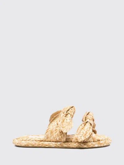 Zimmermann Heeled Sandal Woman Color Natural In Gold