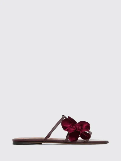 Zimmermann Heeled Sandal Woman Color Ruby In Brown
