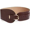 Zimmermann Helix Handcrafted Leather Belt In Brown