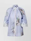 Zimmermann Everley Lace Trim Shirt
