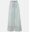 Zimmermann Illuminate Relaxed Flare Jean In Blue