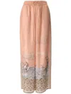 Zimmermann High Tide Draw Waist Trousers