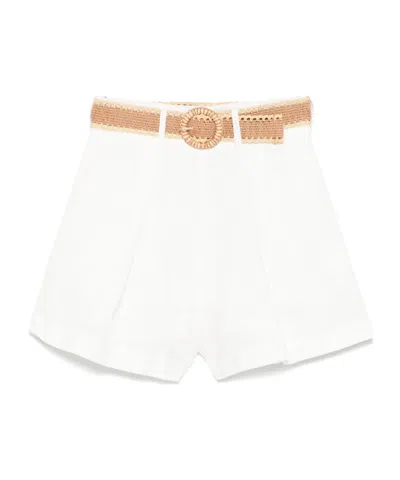 Zimmermann High Waist Shorts