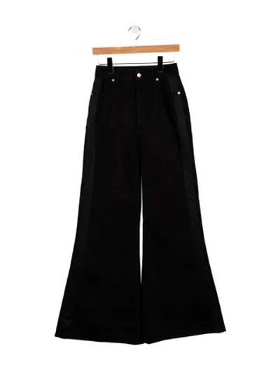 Pre-owned Zimmermann High-rise Wide Leg Jeans W/ Tags In Black