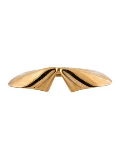 Pre-owned Zimmermann Hinged Bangle Bracelet, 5.75" In Multicolor