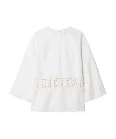Zimmermann Hollow Top In White