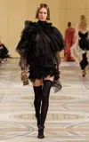 Zimmermann Hypnotic Applique Silk Mini Dress In Black